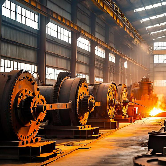 Blueprint illustration of major infrastructure projects — dams, railways, and bridges built by Walchand Group