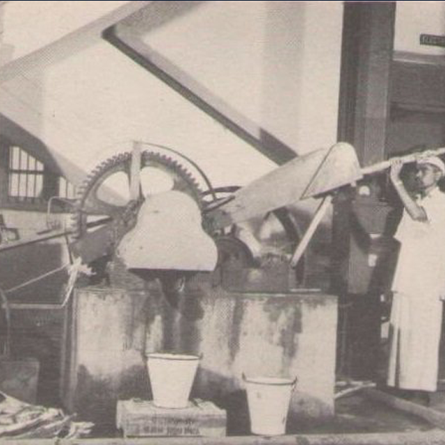 Industrial illustration of sugar mills and agricultural processing plants by Walchand Group